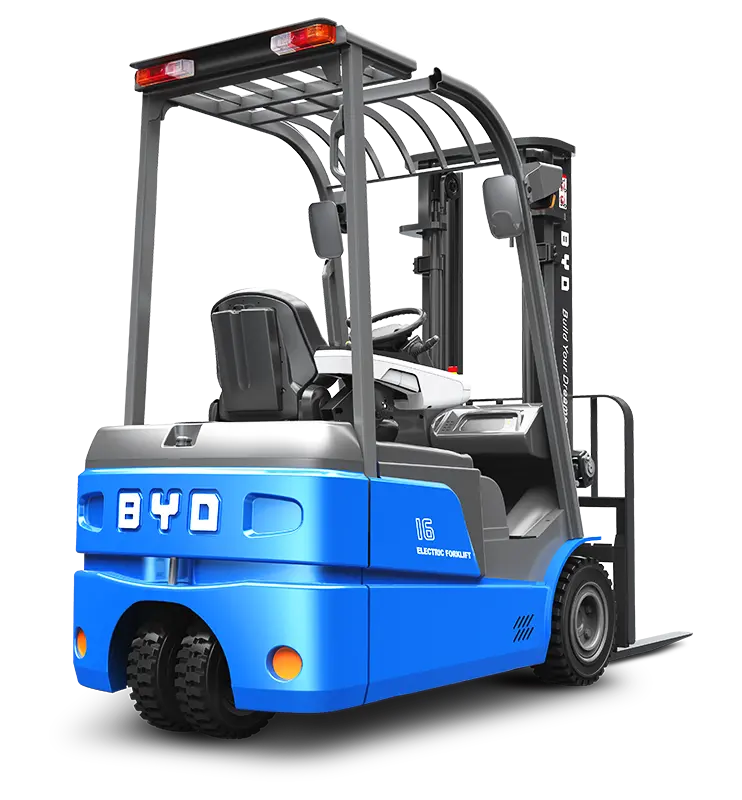 Three Fulcrum Lithium Battery Electric Forklift BYD-C08T
