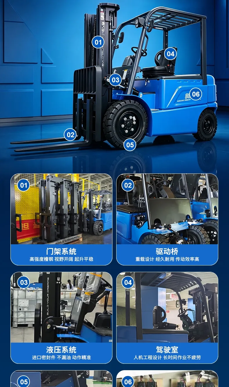 BYD 2.5 ton electric forklift(figure5)
